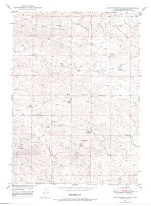 Leuenberger Ranch USGS topographic map 42105h6