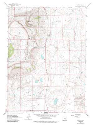 T B Ranch USGS topographic map 42106a2