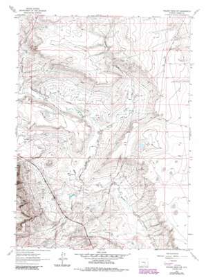 Walker Draw Nw topo map