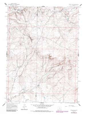 Chalk Hills USGS topographic map 42106c1