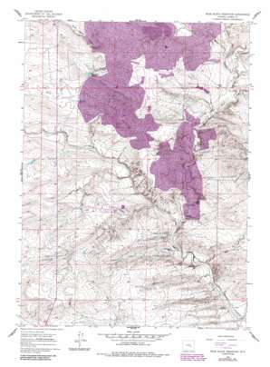 Moss Agate Reservoir USGS topographic map 42106c2