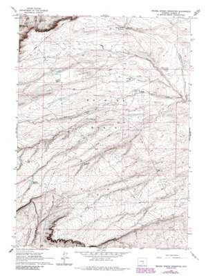 Measel Spring Reservoir USGS topographic map 42106c3