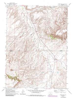 Horse Peak USGS topographic map 42106d4