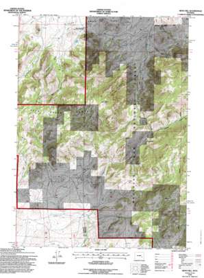 Reno Hill USGS topographic map 42106e1