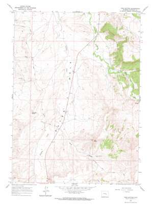 Twin Buttes USGS topographic map 42106e4