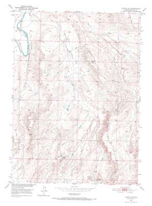 Alcova SE USGS topographic map 42106e5