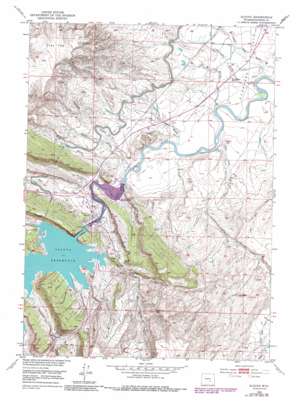 Alcova USGS topographic map 42106e6