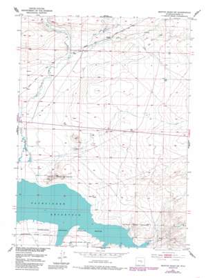 Benton Basin SW USGS topographic map 42106e8