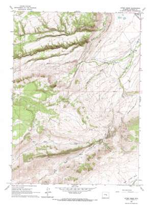 Otter Creek USGS topographic map 42106f2