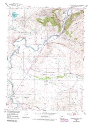 Bessemer Mountain USGS topographic map 42106f5