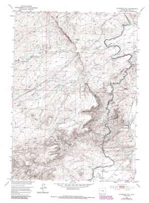 Oil Mountain USGS topographic map 42106f6