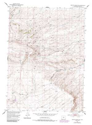 Benton Basin Ne topo map