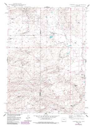 Campbell Hill topo map