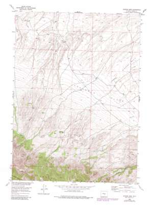 Spanish Mine USGS topographic map 42107c2