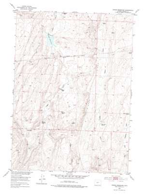 Rongis Reservoir USGS topographic map 42107g8
