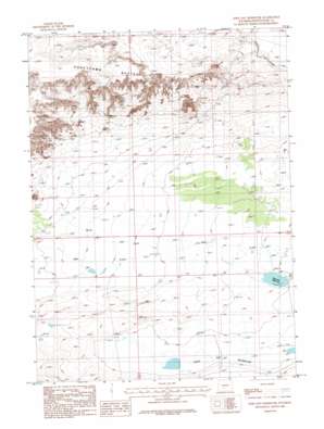 John Hay Reservoir USGS topographic map 42108b5