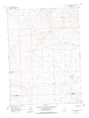 Lost Creek Reservoir USGS topographic map 42108c1