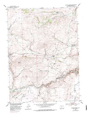 Radium Springs USGS topographic map 42108d5