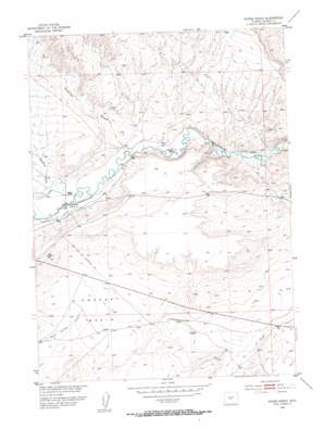 Myers Ranch topo map