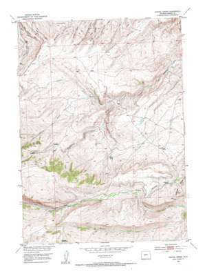 Gravel Spring USGS topographic map 42108e5