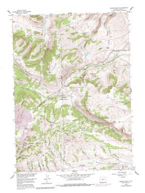 Miners Delight topo map