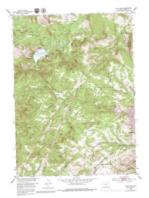 Louis Lake USGS topographic map 42108e7