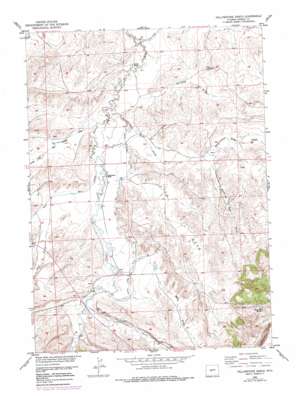 Yellowstone Ranch USGS topographic map 42108f3