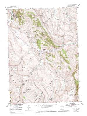 Weiser Pass topo map