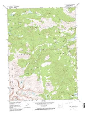 Cony Mountain USGS topographic map 42108f8
