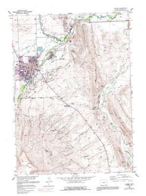 Lander USGS topographic map 42108g6