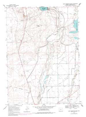 Eden Reservoir West USGS topographic map 42109b4