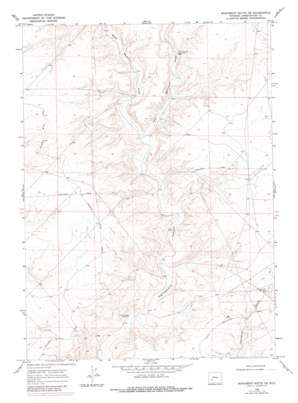 Monument Butte NE USGS topographic map 42109b7