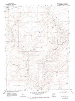 Monument Butte USGS topographic map 42109b8