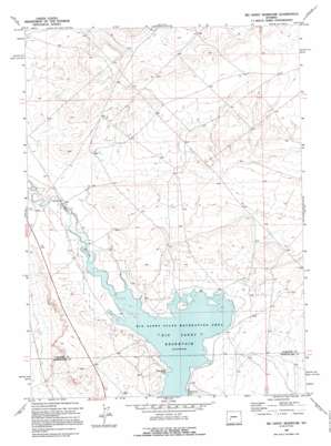 Big Sandy Reservoir USGS topographic map 42109c4