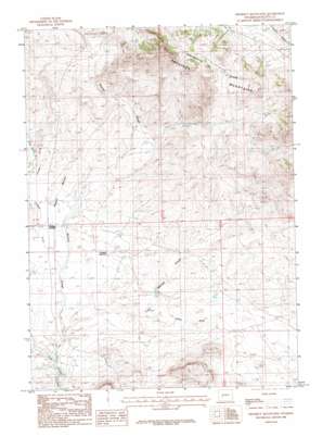 Prospect Mountains USGS topographic map 42109d2