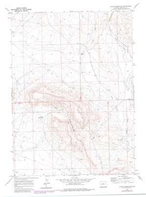 Leckie Reservoir USGS topographic map 42109d3