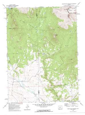 Sweetwater Needles USGS topographic map 42109e1