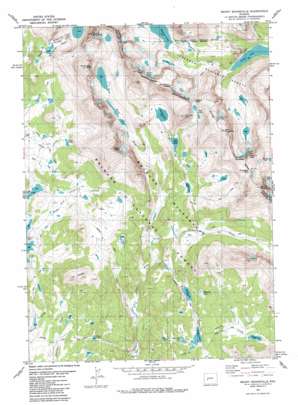Mount Bonneville USGS topographic map 42109g3