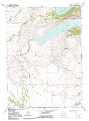 Boulder Lake topo map
