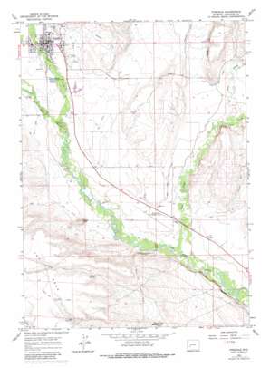 Pinedale USGS topographic map 42109g7