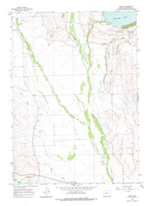Cora USGS topographic map 42109h8
