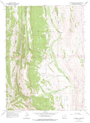 Fontenelle Basin USGS topographic map 42110b5