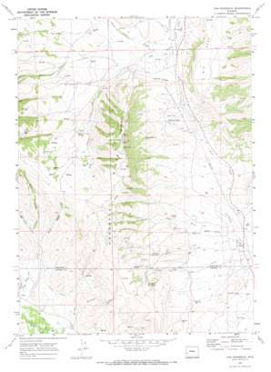 The Hogsback USGS topographic map 42110c3