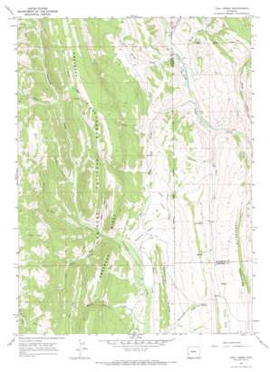 Coal Creek USGS topographic map 42110c5
