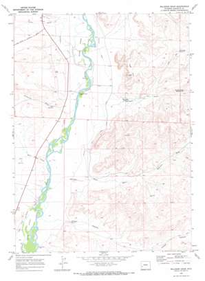 Milleson Draw USGS topographic map 42110d1