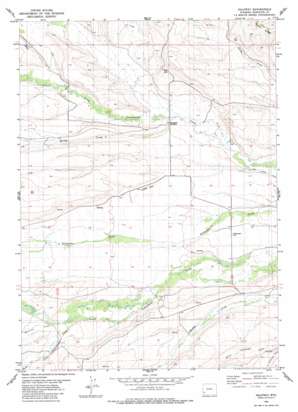 Halfway USGS topographic map 42110g3