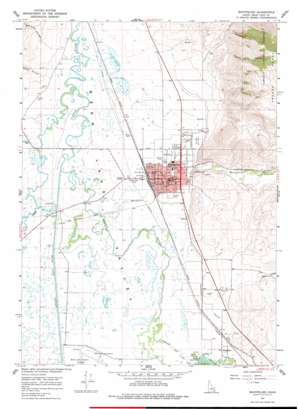 Montpelier USGS topographic map 42111c3