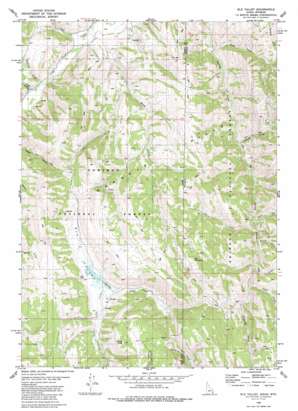 Elk Valley topo map