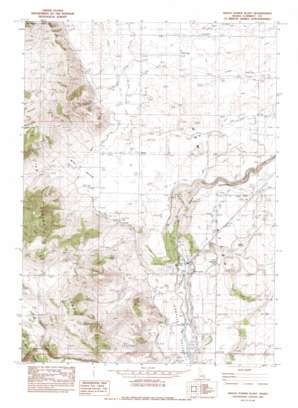 Grace Power Plant USGS topographic map 42111e7