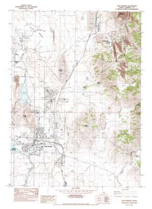 Soda Springs USGS topographic map 42111f5